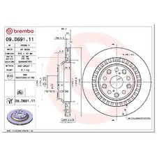 Brembo 2 Bremsscheiben + 1