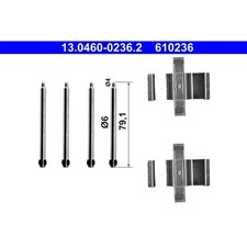 Montagesatz, Bremsbelagsatz