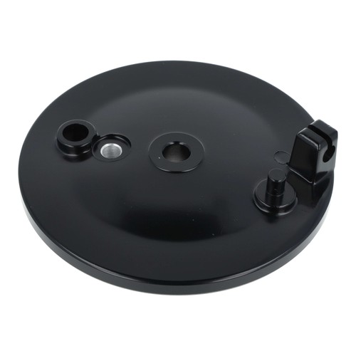 Bremsschild hinten schwarz